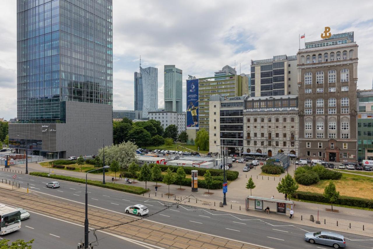 Trendy Apartment Marszalkowska With City View Near Ogrod Saski By Noclegi Renters 华沙 外观 照片