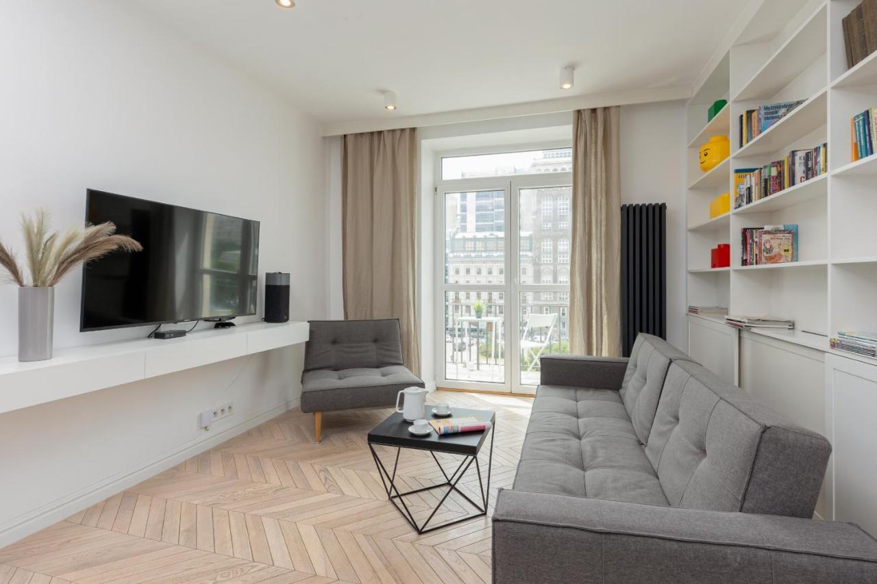 Trendy Apartment Marszalkowska With City View Near Ogrod Saski By Noclegi Renters 华沙 外观 照片